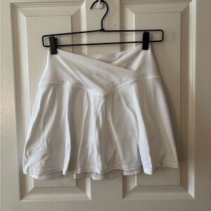 White Areie crossover Skirt